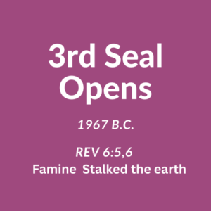 3rd Seal Opens 1967 B.C.